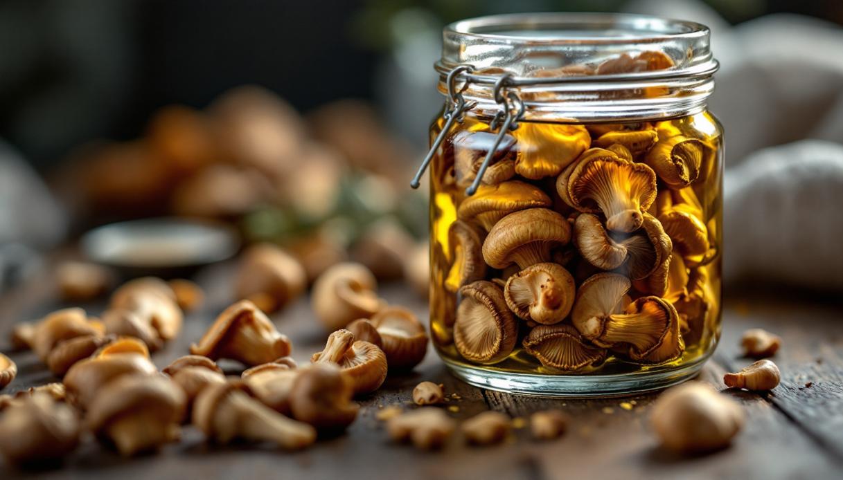 Funghi porcini sott'olio