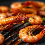 Gamberoni sulla griglia