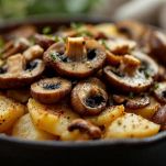 L'aggiunta dei funghi