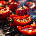 Arrostimento dei peperoni