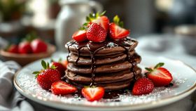 Pancake al cioccolato