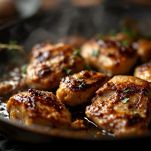 Cottura della lepre in padella.