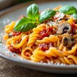 Pasta con funghi