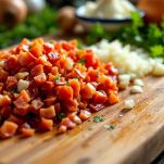 Ingredienti pasta con funghi