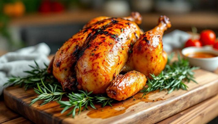 Pollo allo spiedo