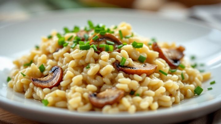 risotto ai funghi porcini