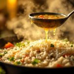 Risotto radicchio e taleggio