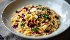 Risotto radicchio e taleggio