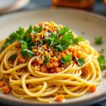 Spaghetti alla bottarga pronti