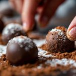 Tartufi al cioccolato pronti