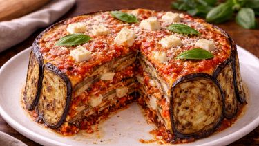Timballo di melanzane