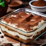 Tiramisù con pandoro pronto