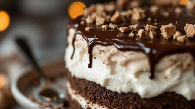 Torta panna e Nutella Torta panna e Nutella