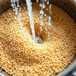 Zuppa di farro con verdure e osso di prosciutto