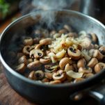 Unire i funghi alla cipolla