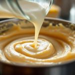 Cottura della purea di verdure