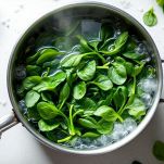Cottura spinaci