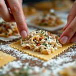 Farcitura agnolotti del plin
