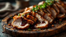 Arrosto di maiale al forno