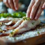 Lavorazione dei calamari