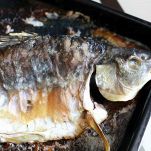 carpa in cottura