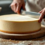 Il taglio a metà del pan di Spagna