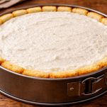 L'aggiunta della crema di ricotta