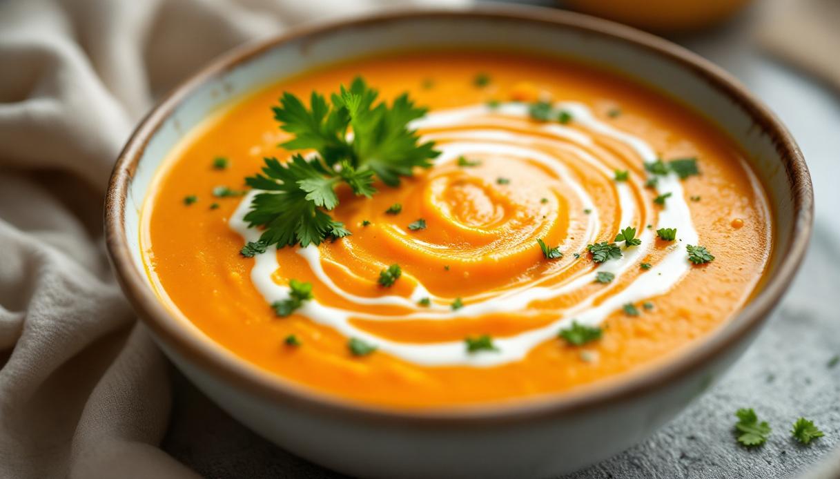 Crema di carote e patate