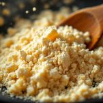 Farina di manioca in padella