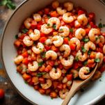 Assemblaggio gamberi alla catalana