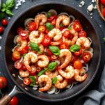 Gamberi alla catalana pronti