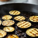 grigliatura delle melanzane