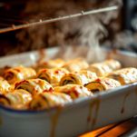 cottura degli involtini di melanzane