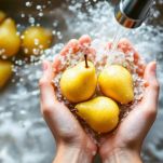 La preparazione delle pere