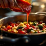 Insaporimento con il concentrato di pomodoro