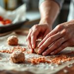 Preparazione delle polpette