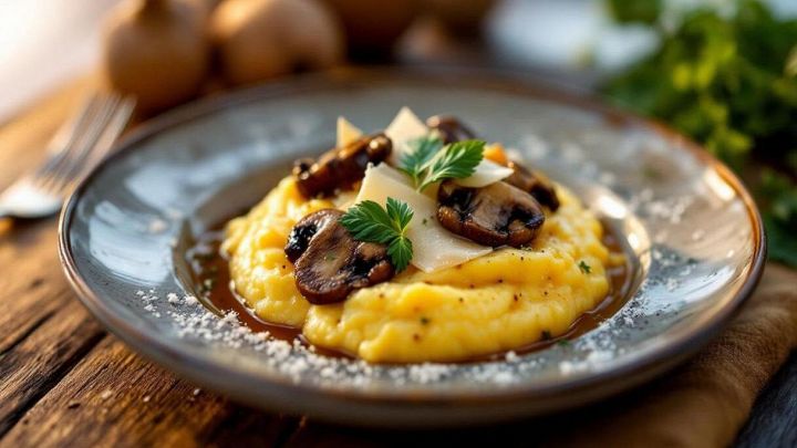 Polenta e funghi