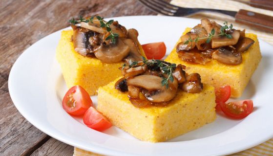 Polenta con funghi