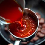 Concentrato di pomodoro nel brodo