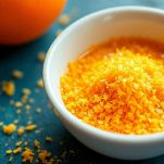 Scorza e succo d’arancia pronti all’uso