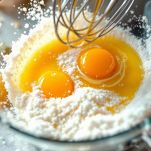 Uova e zucchero montati