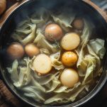 La preparazione delle patate