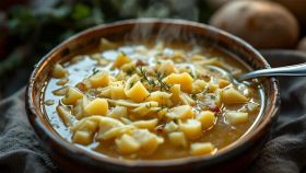 Zuppa di verza e patate