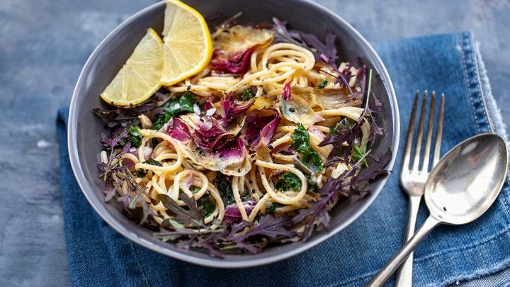 Spaghetti al radicchio