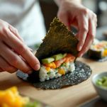 alga nori per il temaki