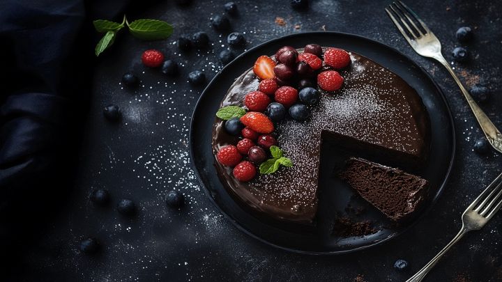 Torta alla Nutella soffice e scura