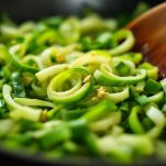 Torta salata ai porri