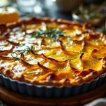 Torta salata ai porri pronta