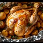 Tacchino e patate in forno