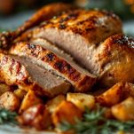 Arrosto di tacchino al forno pronto